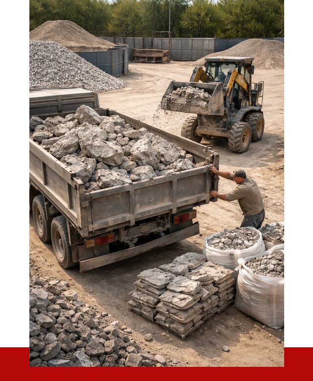 Купить бой бетона с доставкой в Астрахани от 4932 р. | ПРОНЕРУДСтр