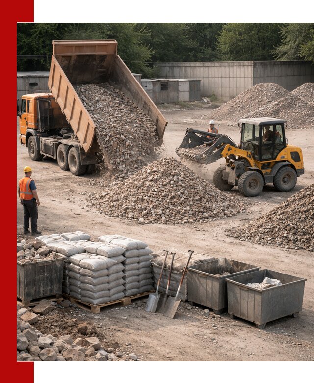 Вторичные материалы для отсыпки в Астрахани — поставка и доставка