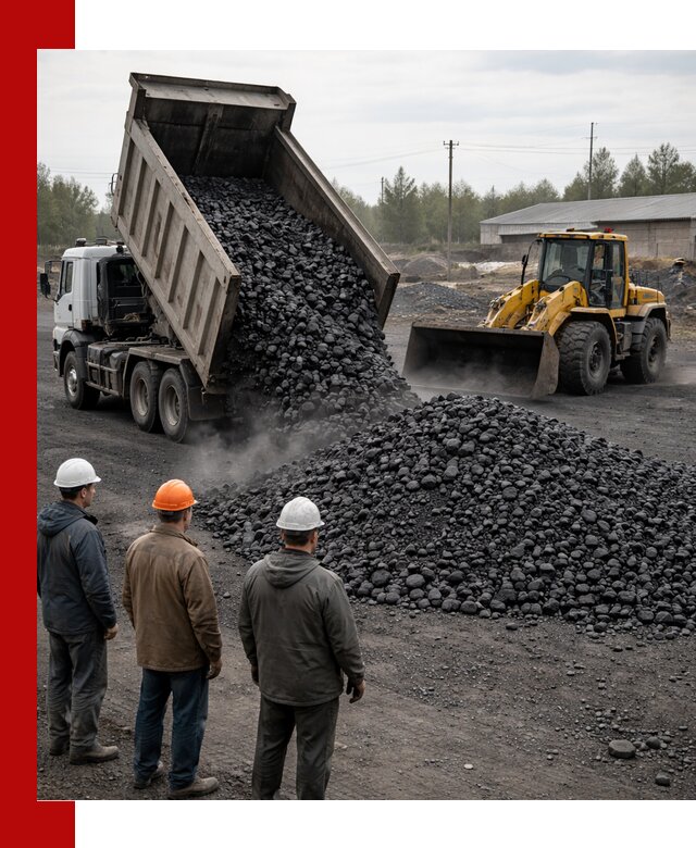 Доставка угля антрацита в Астрахани с самосвалами и погрузкой