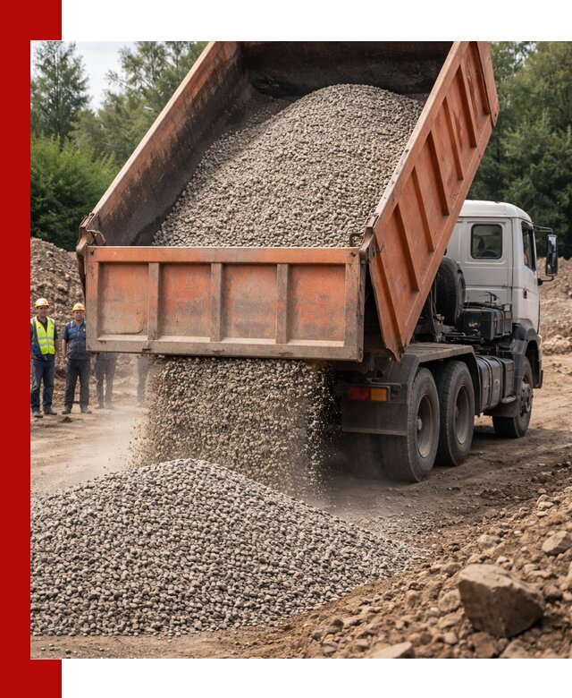 Доставка сыпучих материалов самосвалом в Астрахани быстро и надежно