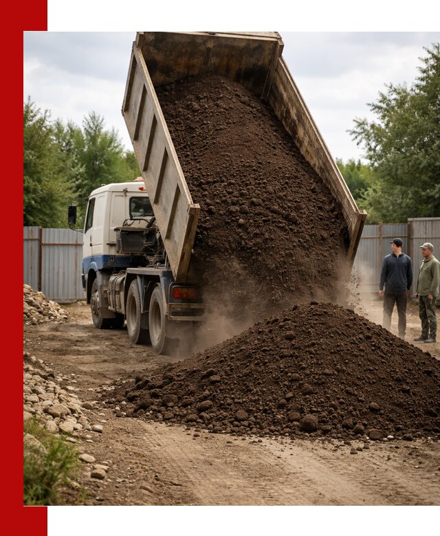 Доставка самосвалом 10 кубов в Астрахани быстро и надёжно