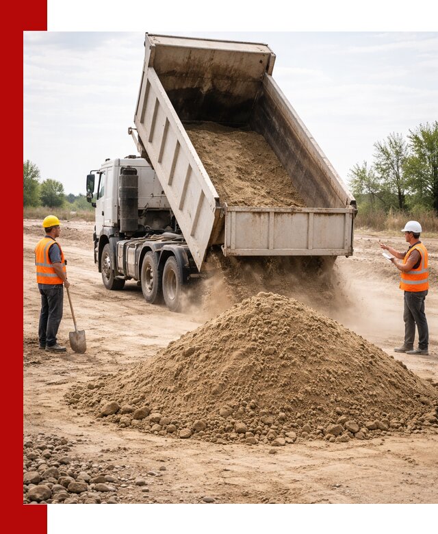 Доставка самосвалом 15 кубов в Астрахани за город и по городу