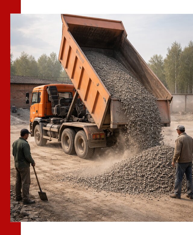 Доставка самосвалом 20 м3 в Астрахани быстро и надежно