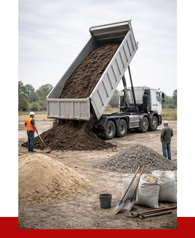 Доставка самосвалом 30 кубов в Астрахани от 8735 р. | ПРОНЕРУДСтр