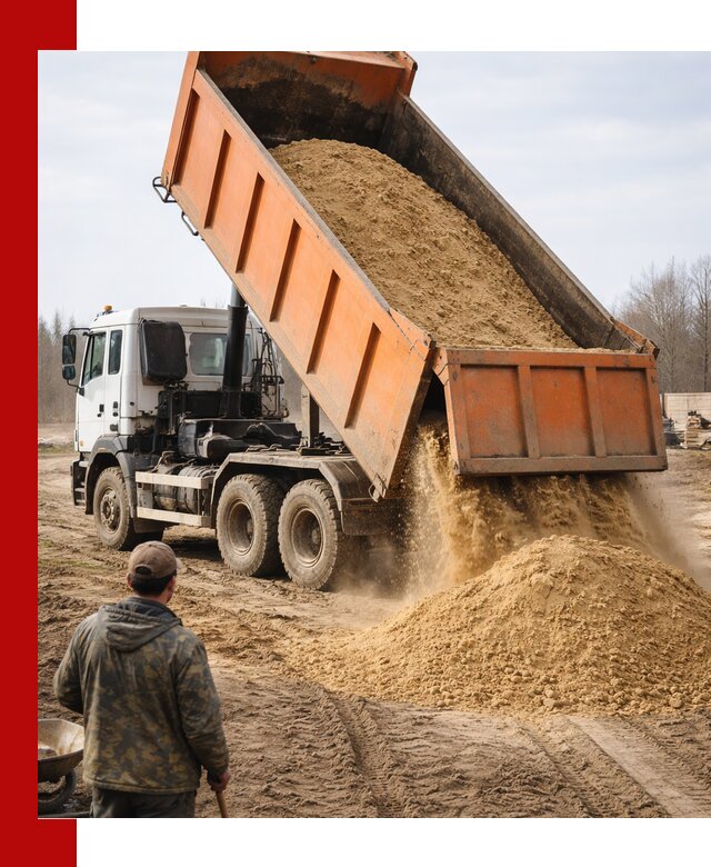 Аренда самосвала 20 тонн для перевозки грузов в Астрахани