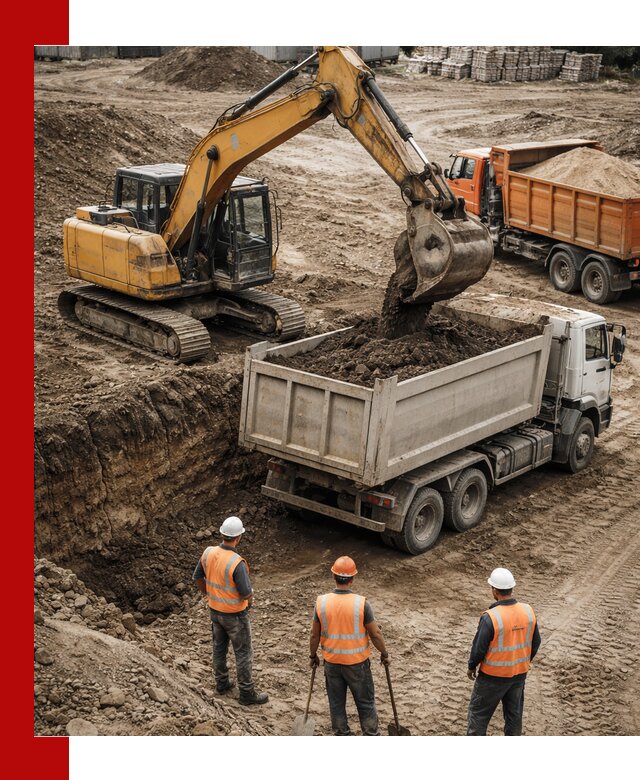 Разработка грунта для строительства и благоустройства в Астрахани