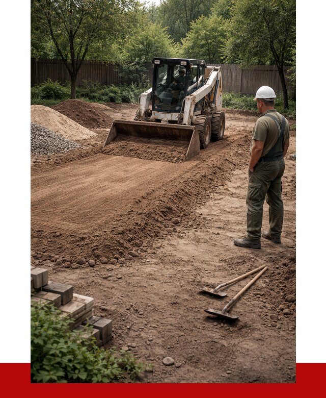 Выравнивание участка под ключ в Астрахани от 3597 р. | ПРОНЕРУДСтр